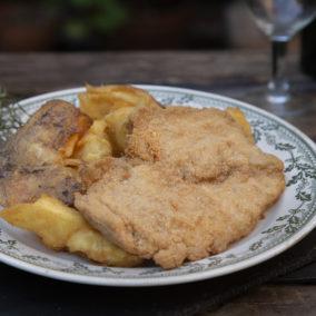 Milanesa de pollo