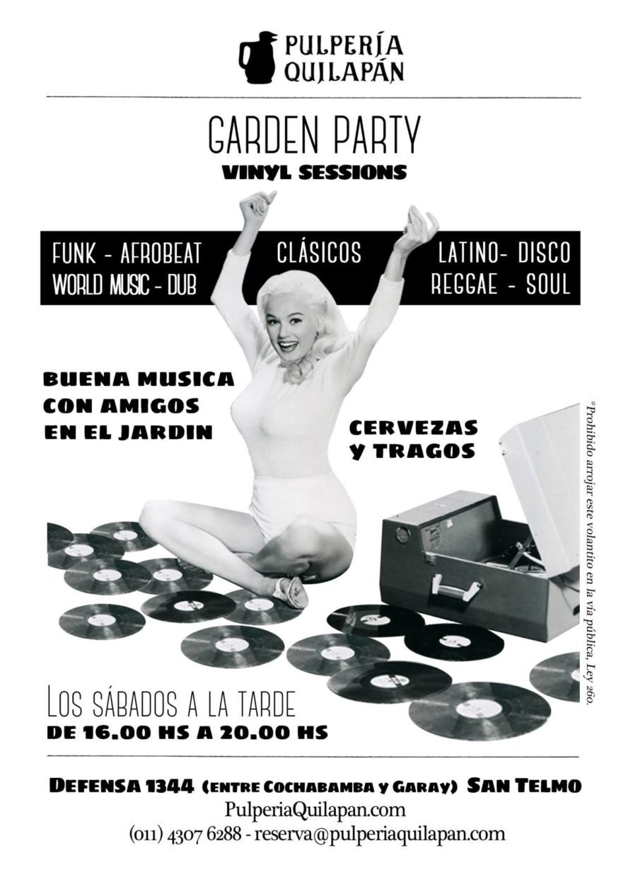 Garden Party Vinilo Sessions