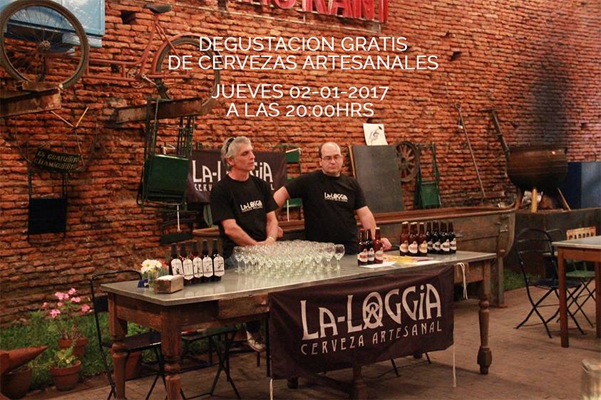 Degustación Cerveza Artesanal La Loggia