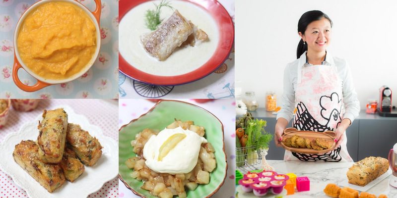 Clase de cocina: recetas para bebés de Mon Petit Glouton