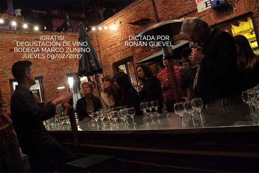 Degustación de Vinos Bodega Marco Zunino