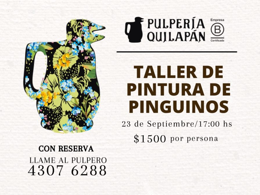 Taller de pintura de pingüinos