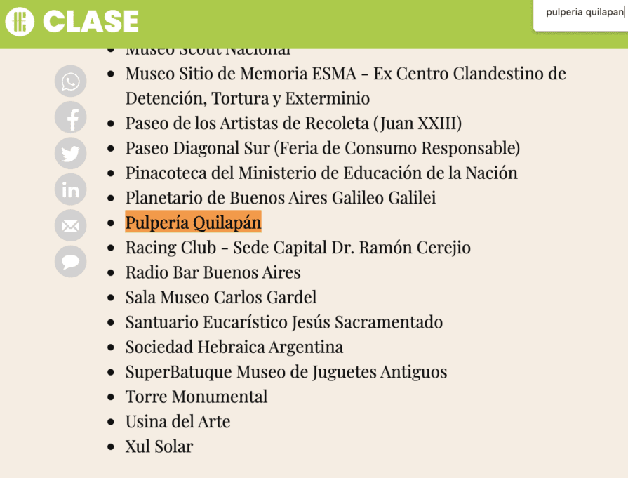 cronista noche de los museos