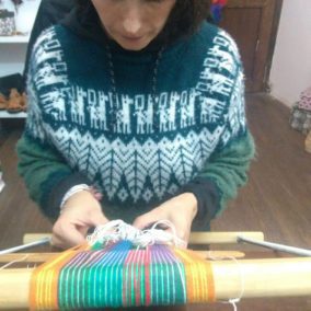 TALLER DE TELAR VERTICAL