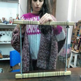 TALLER DE TELAR VERTICAL