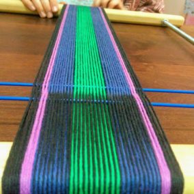 TALLER DE TELAR VERTICAL