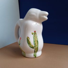 Jarra pinguino de la pulperia Quilapan