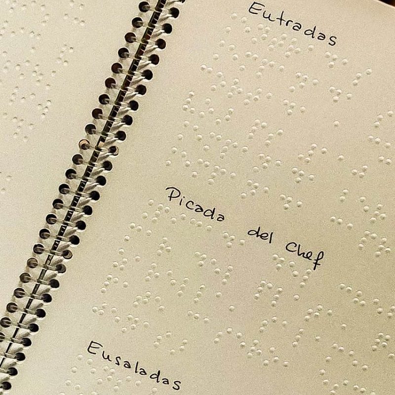 carta en Braille