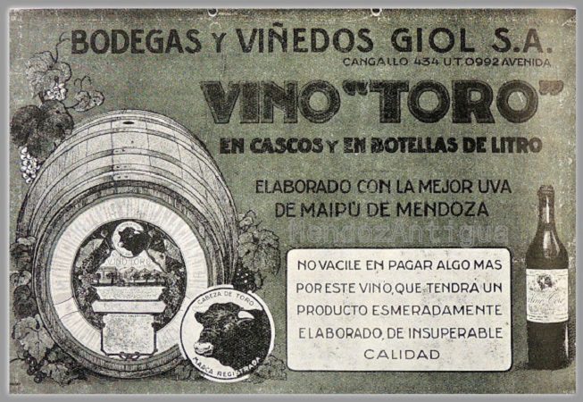 Mendoza Antigua. SXX.