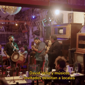 Esteban Del Monte y David Véliz presentan la peña de los sábados